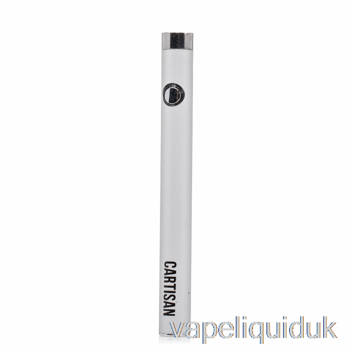 Cartisan Slim Button 280 510 Battery Silver Vape Juice